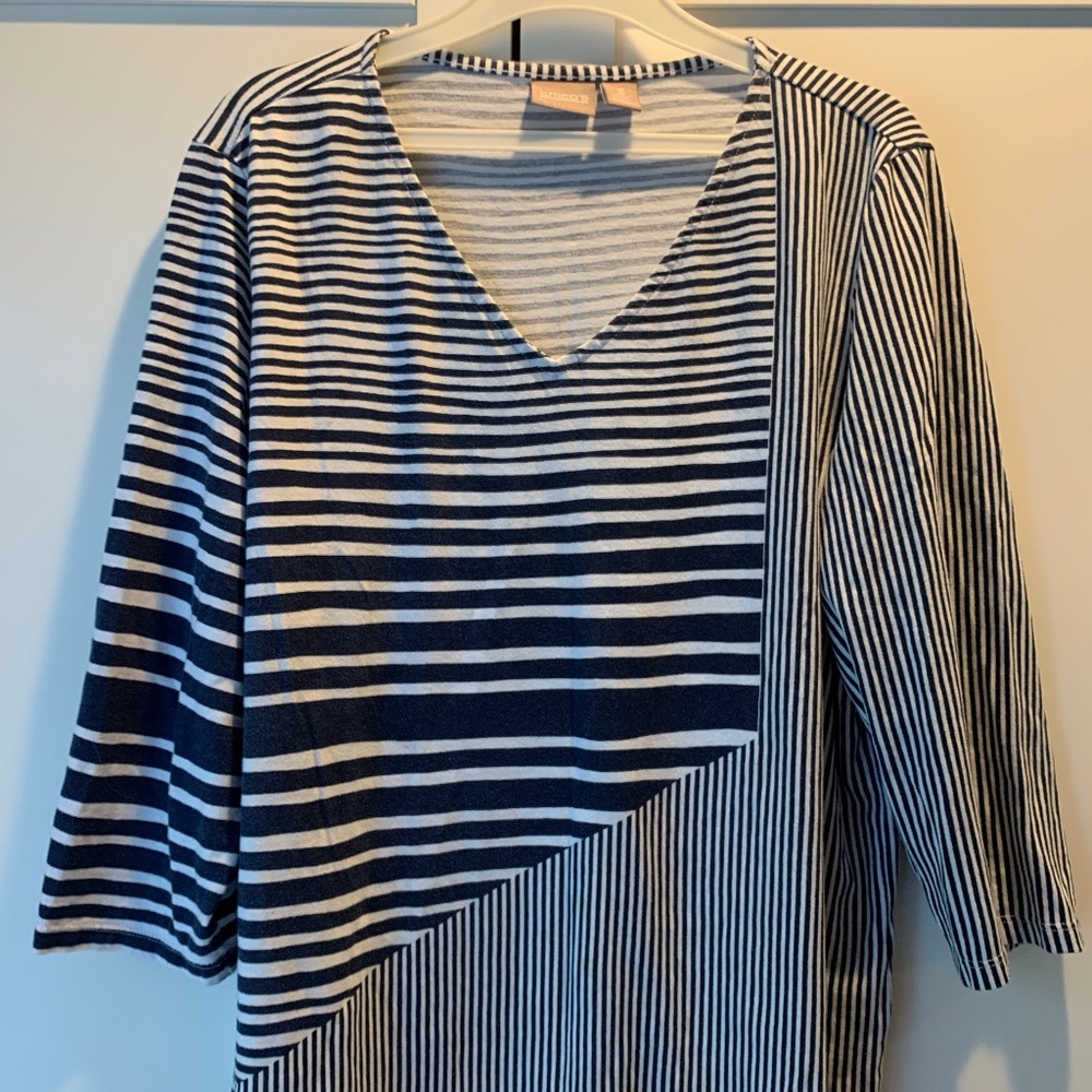 Cotton, Striped Top